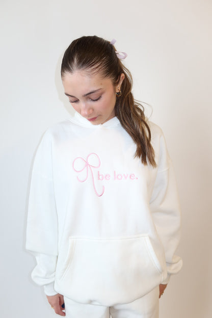 bow hoodie